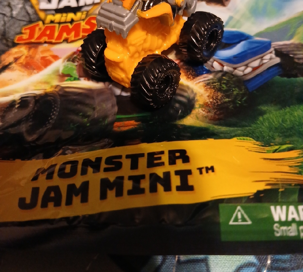 Digatron Monster Jam Mini Truck Toy - JCB Orange.new In UnOpened Pkg. - Picture 3 of 4